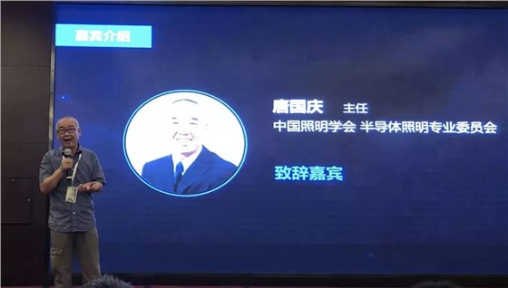 中國照明學會半導體照明專業(yè)委員會主任唐國慶先生