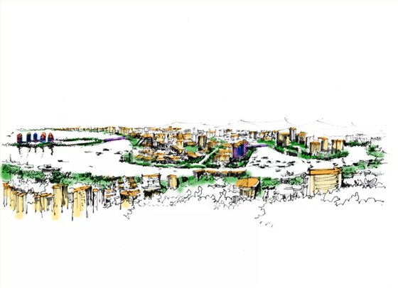 鹿回頭視角手繪設計圖 鹿回頭視角手繪設計圖