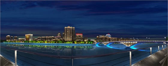 韶關三江六岸夜景照明