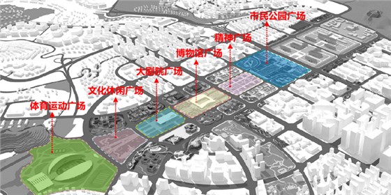 延安中軸線夜景規(guī)劃設計