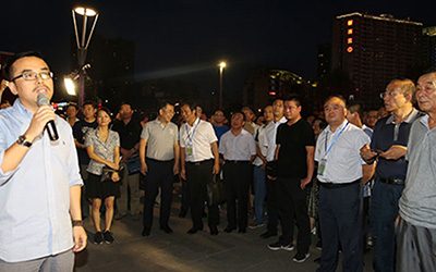 西安高新區璀璨之夜“互看、互學、互比”現場交流會