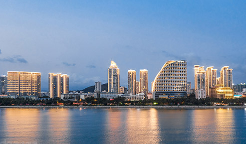 【三亞】城市亮化改造—白天看綠化 晚上看亮化