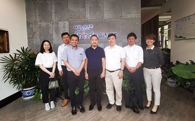 EPSON（愛普生）事業(yè)部一行訪問信達(dá)電通