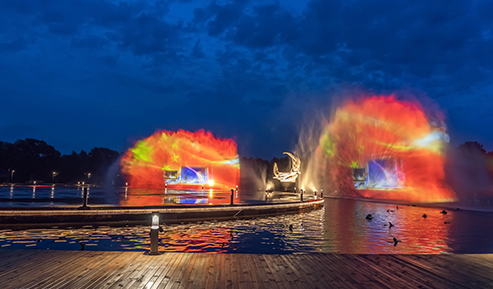 燈光秀帶動四大經(jīng)濟要素