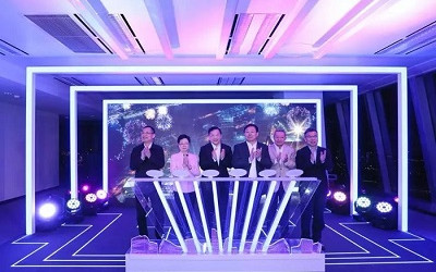 國際傳媒港燈光首秀活動(dòng)盛況