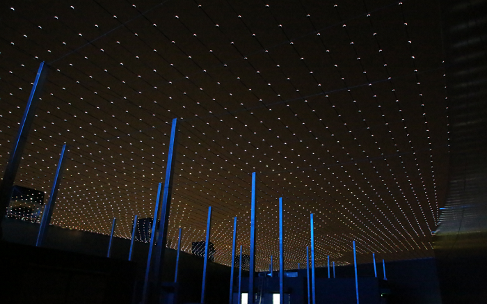 建筑第五立面點光源