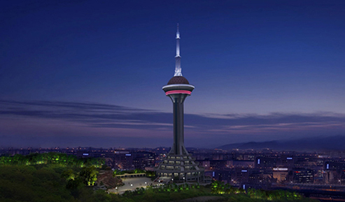 丹東元寶山電視塔