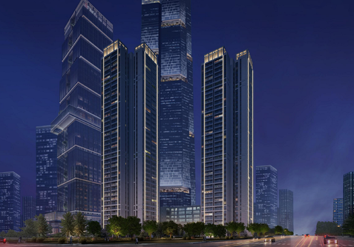 成都中海秦皇寺夜景照明設(shè)計